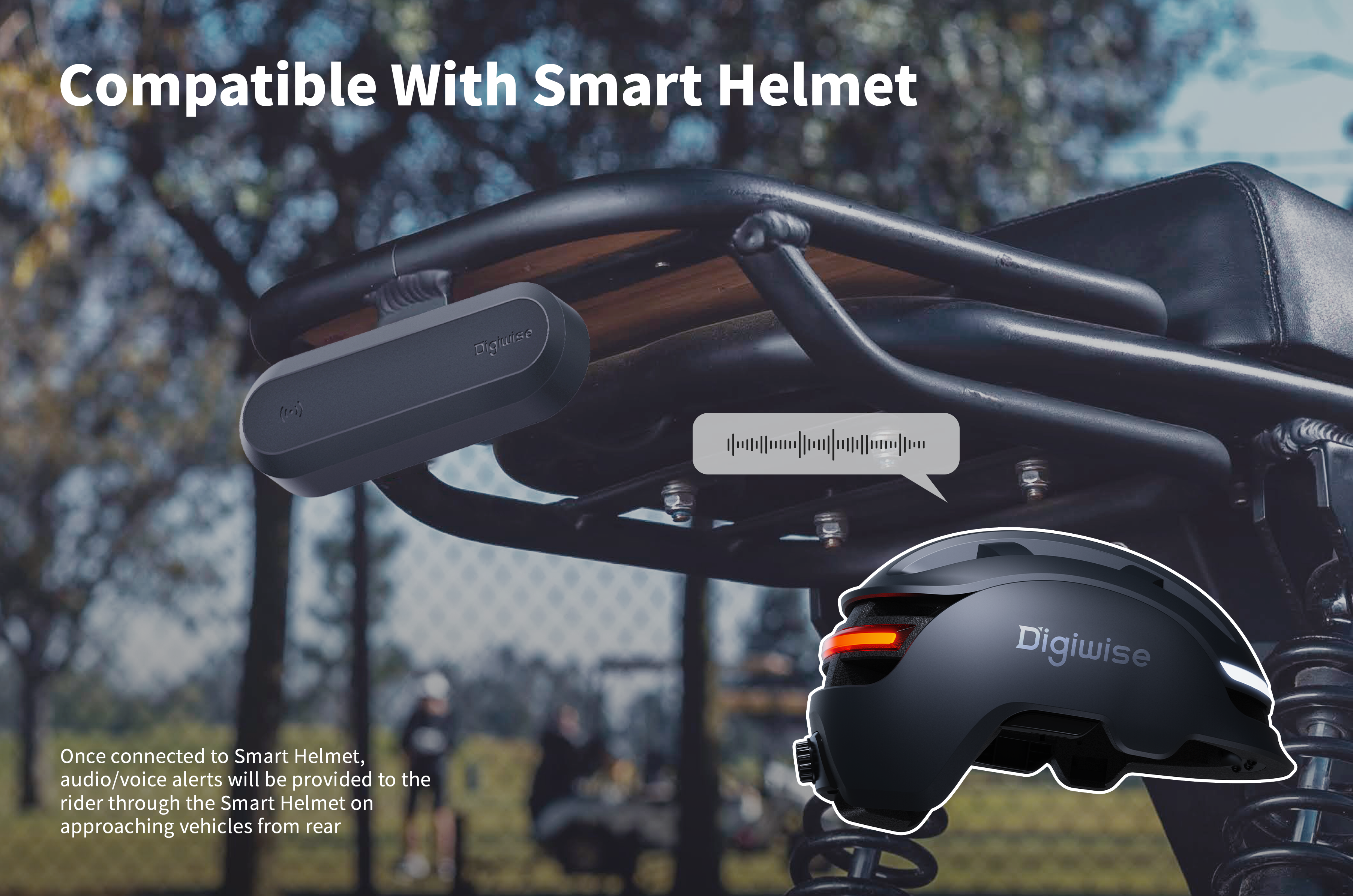 Compatible With Smart Helmet